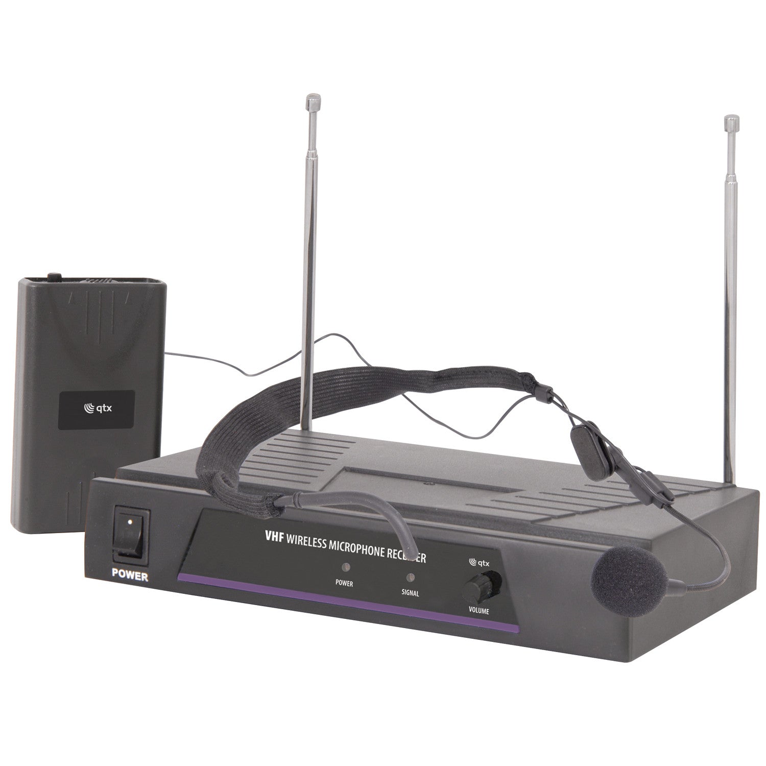 QTX VHF 174.5MHz Neckband Microphone Wireless System