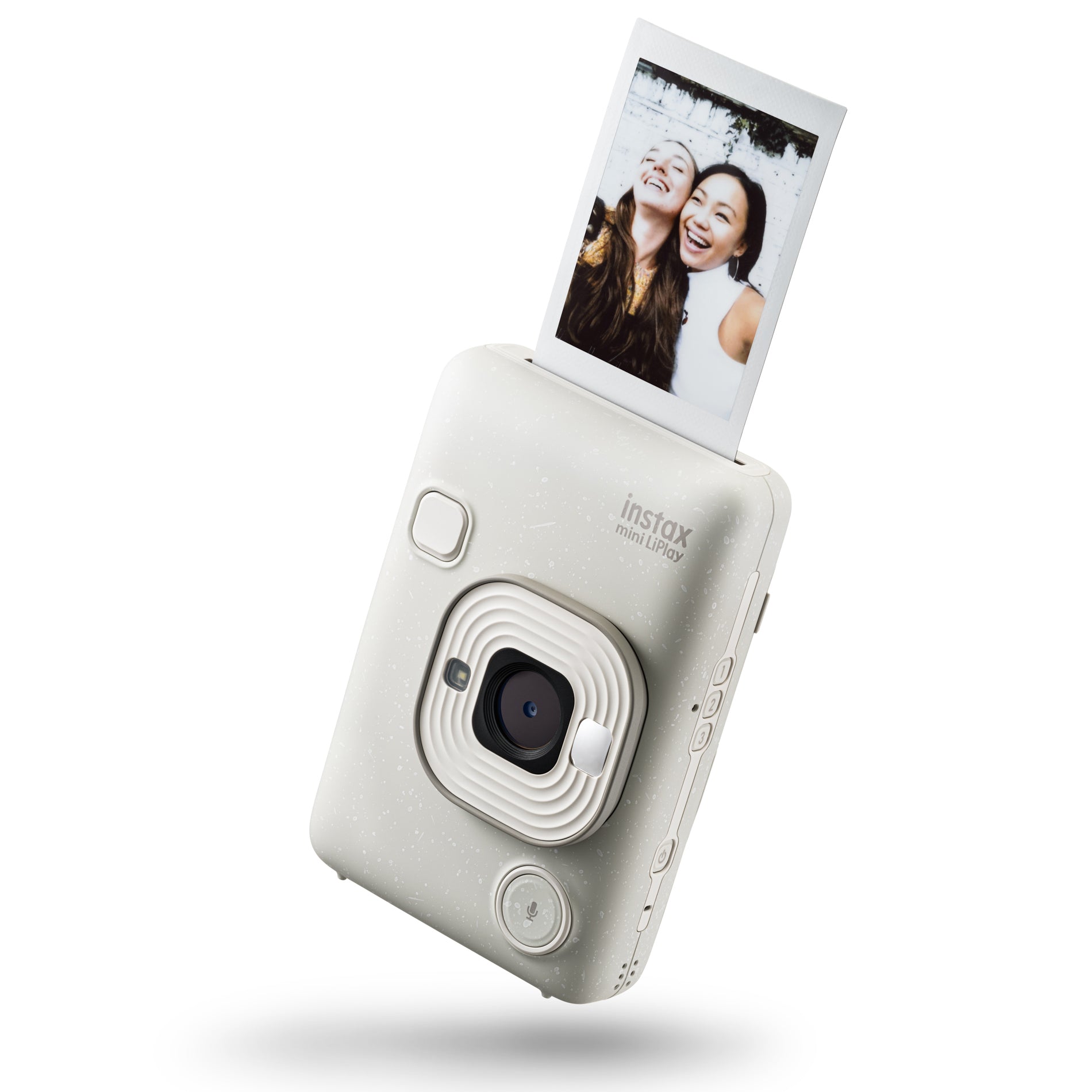 Fujifilm Instax Mini LiPlay Hybrid Instant Camera White