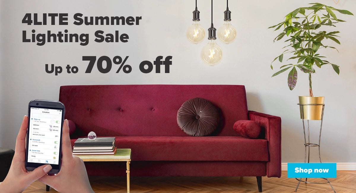 4lite summer lighting sale at Maplin