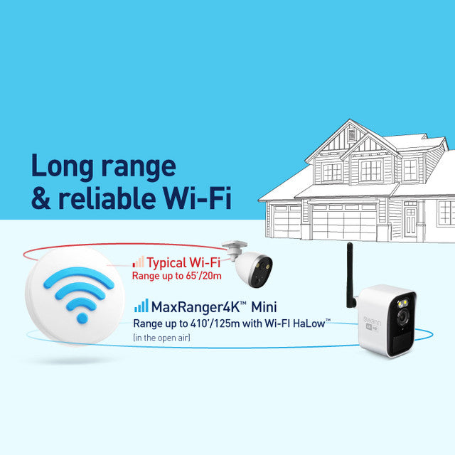 Swann MaxRanger4K Mini Long-Range Wireless Security System