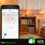 4lite WiZ Connected A60 Dimmable Multicolour WiFi LED Smart Bulb - B22 Bayonet