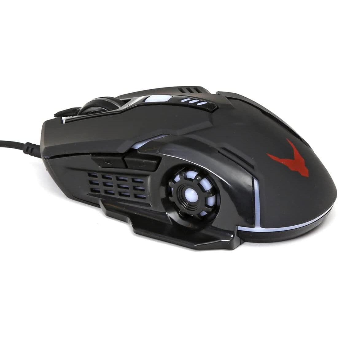 Varr 6-Button Adjustable DPI LED Ambidextrous Optical Wired Gaming Mouse