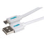 Maplin USB-A to Micro USB-B Cable - White - maplin.co.uk