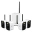 Swann MaxRanger4K Mini Long-Range Wireless Security System 4 Cameras