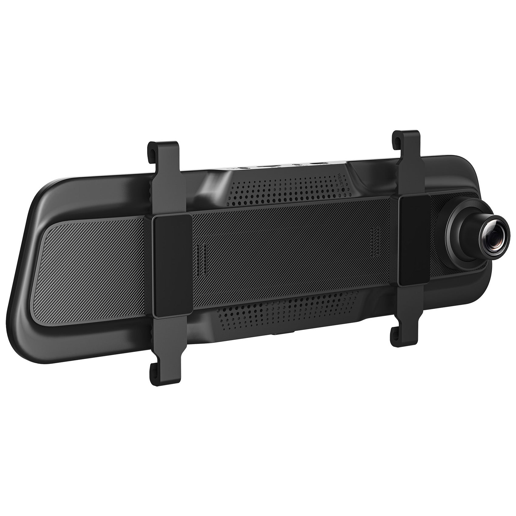 Road Angel Halo Vision 3 Deluxe Rear View Mirror 4K Dual Dashcam with 64GB SD Card & Hardwire Kit