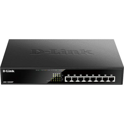 D-Link 8-Port Desktop Gigabit PoE+ Switch
