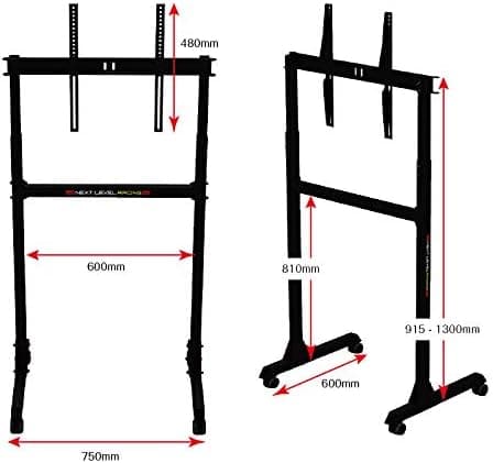 Next Level Racing Freestanding Single Monitor Stand - maplin.co.uk