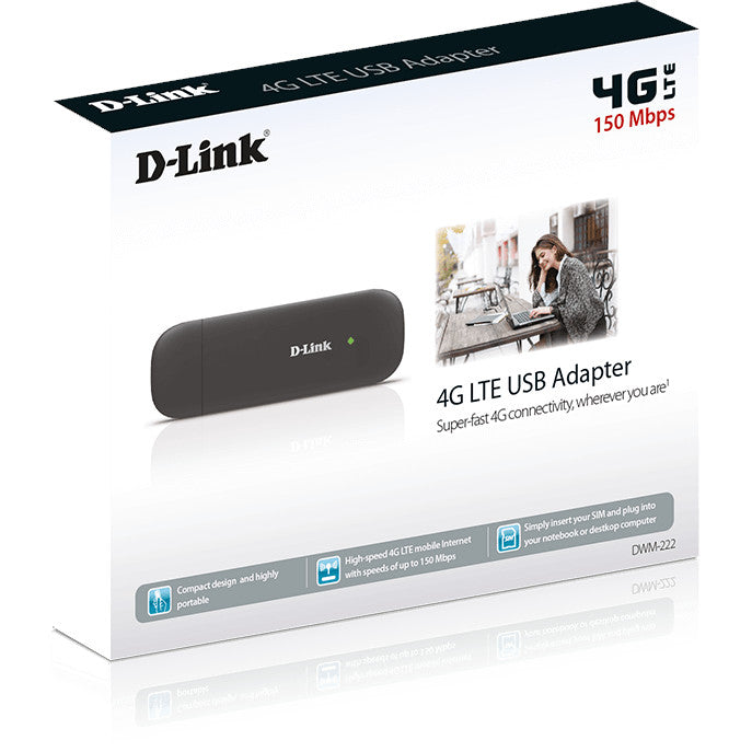 D-Link 4G LTE USB Dongle Adapter
