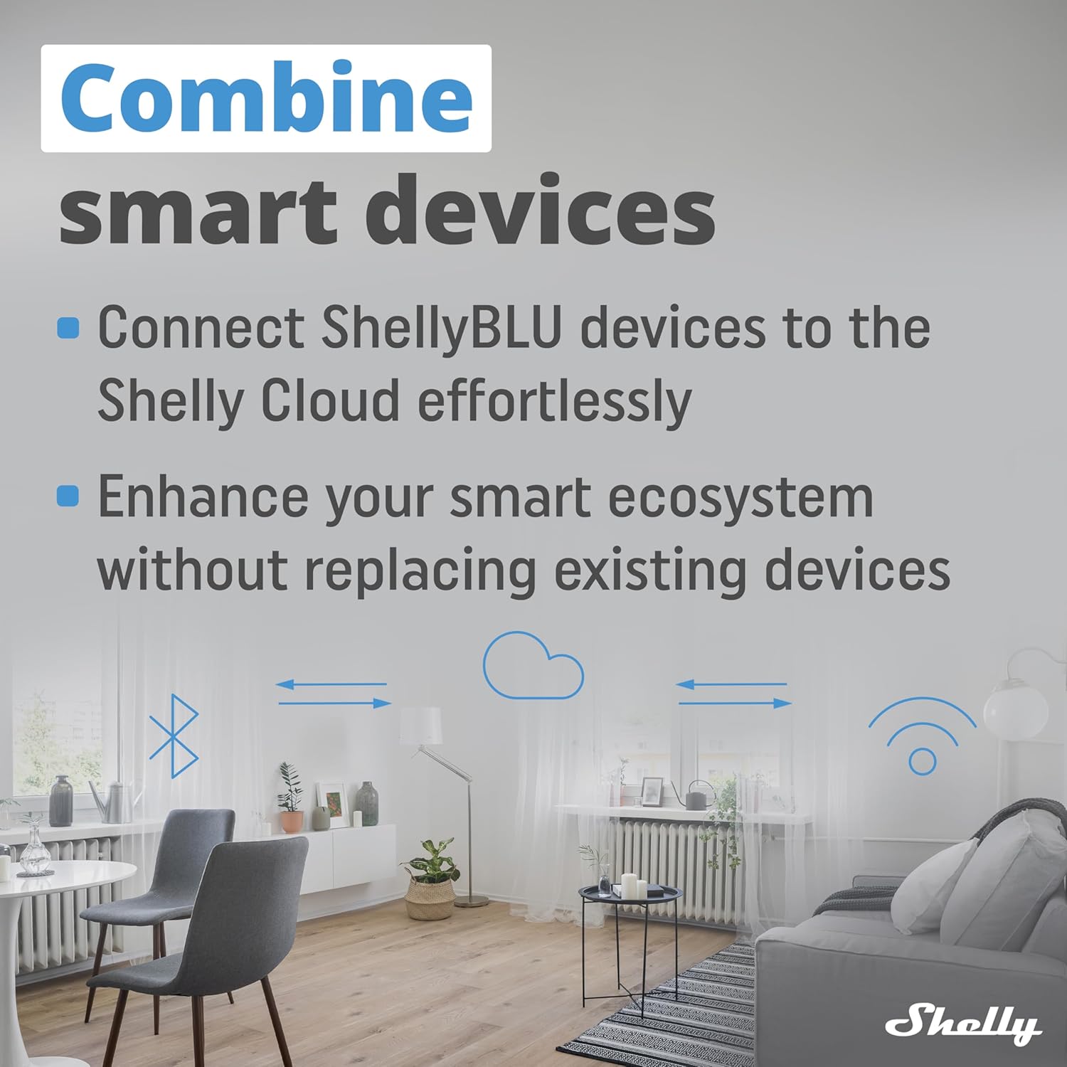 Shelly BLU Gateway Bluetooth to Wi-Fi USB-A Dongle