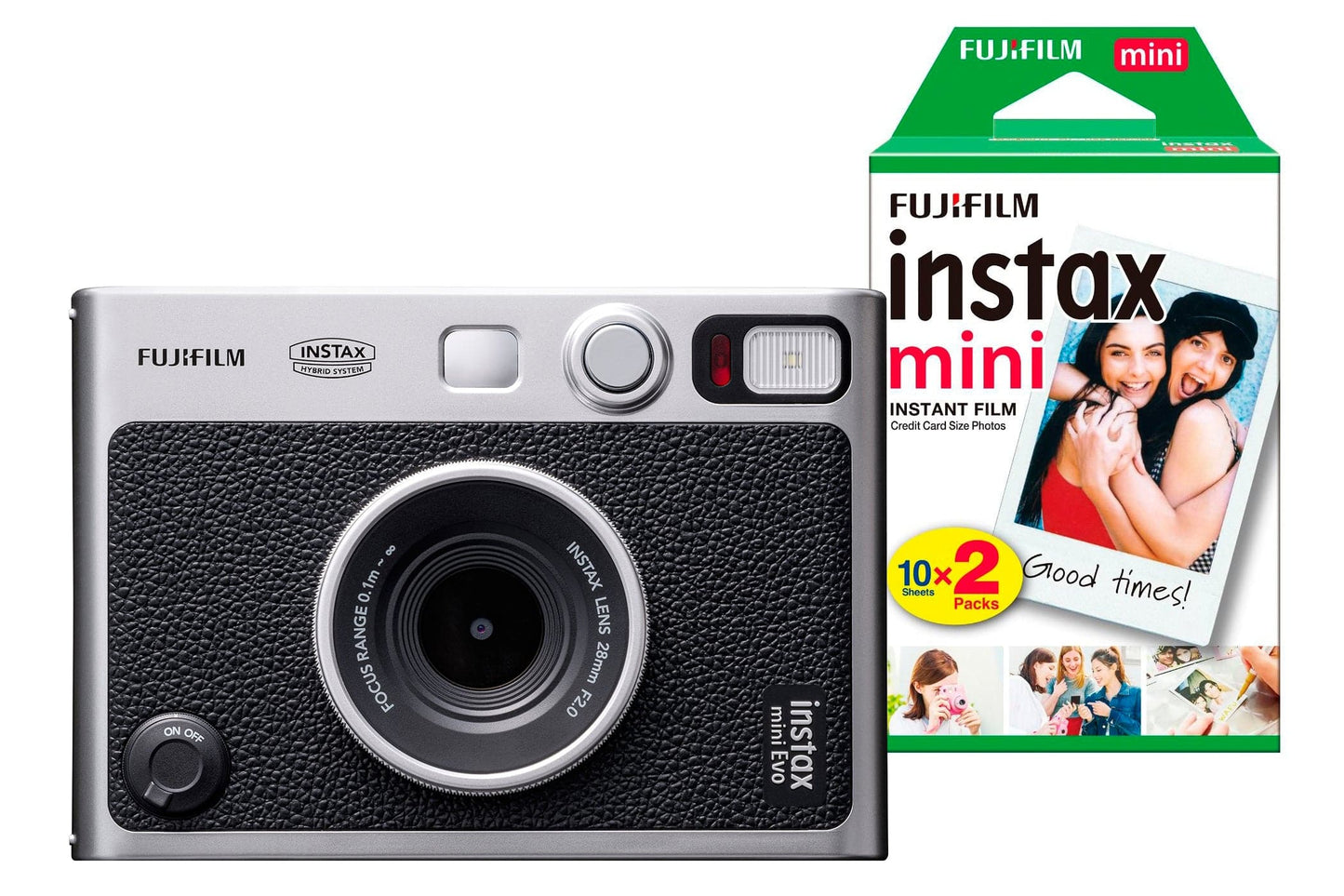 Fujifilm Instax Mini Evo Hybrid Instant Camera - Black - maplin.co.uk