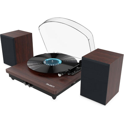 Moto Plus Bluetooth Turntable & Bookshelf Speakers