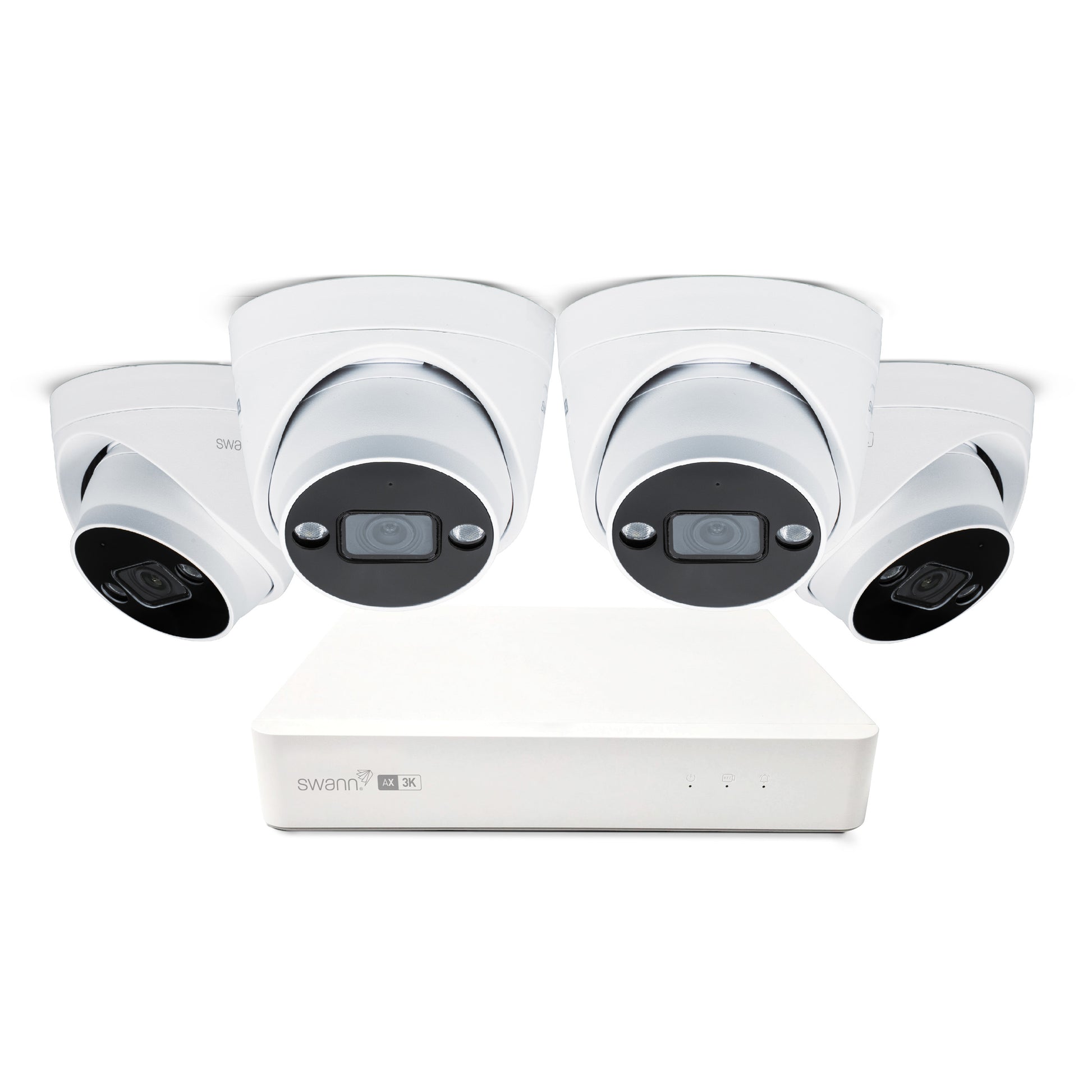 Swann AdvancedX 5MP 1TB 8-Channel Wired NVR CCTV with 4 Dome Camera Kit