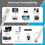 Maplin RJ45 CAT6 UTP Flat Ethernet LAN Cable - White