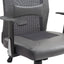 ProperAV Extra Adjustable Mesh Office Chair - Grey - maplin.co.uk