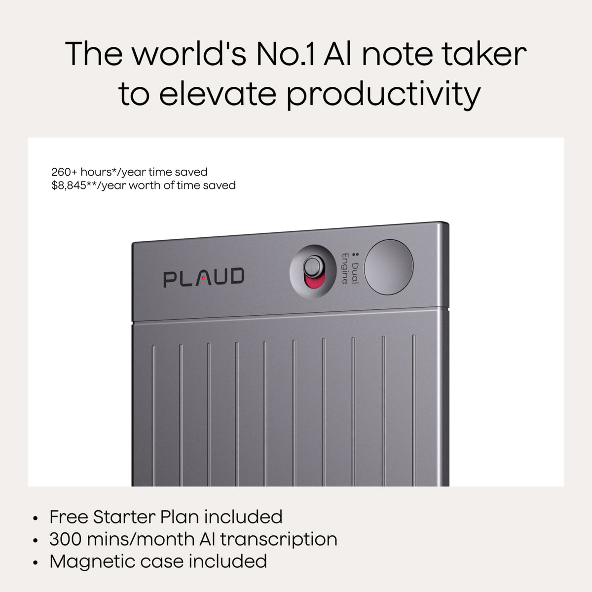 Plaud Note AI Voice Recorder