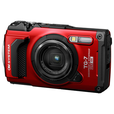 OM System TG-7 12MP 4x Zoom Tough Compact Camera Camera Only
