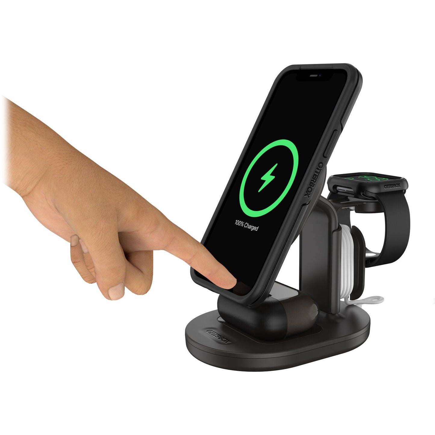 OtterBox 3-in-1 Multi-Device Wireless Charging Stand - maplin.co.uk