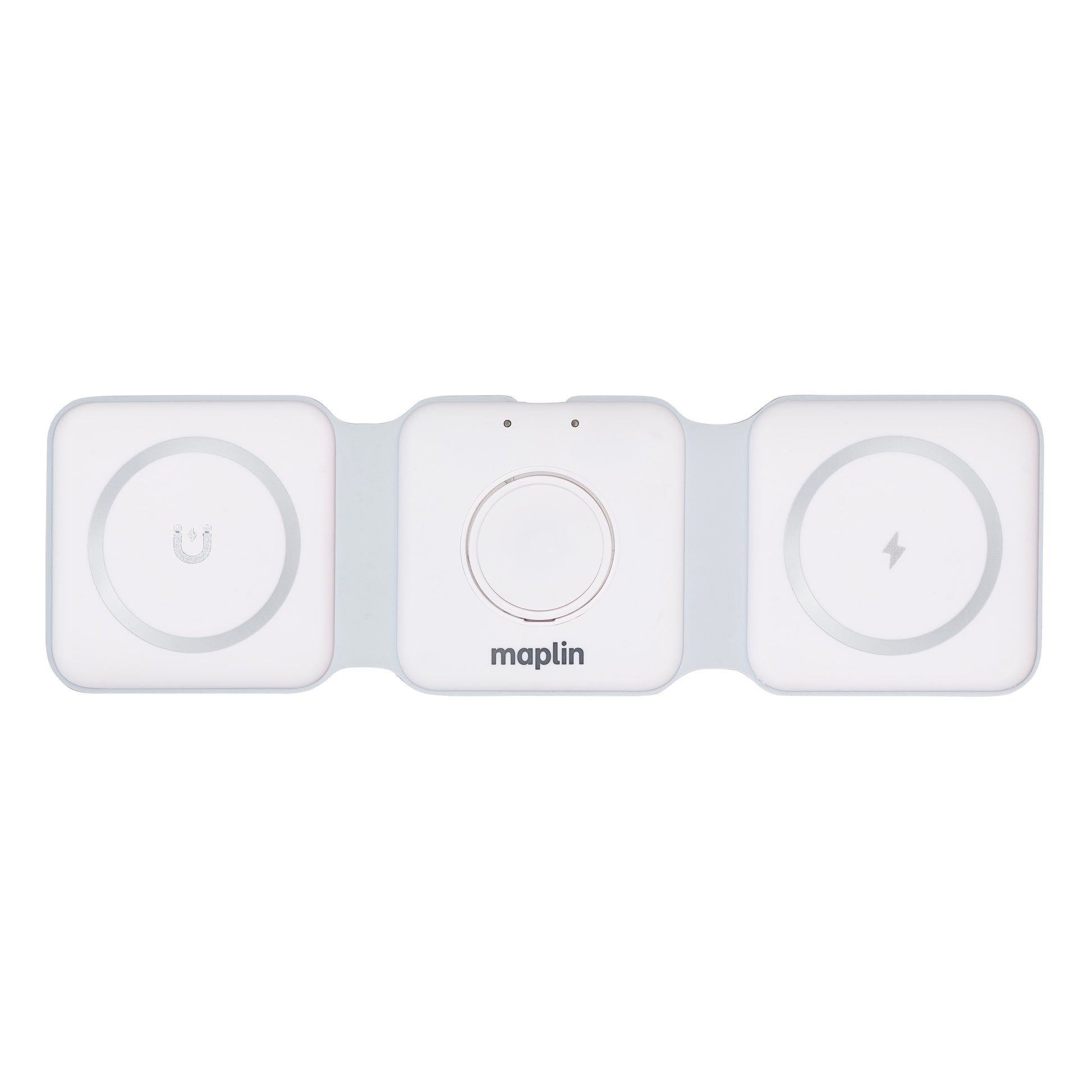 Maplin 3-in-1 Magnetic Wireless Charging Mat for Phone / Earbuds / Watch