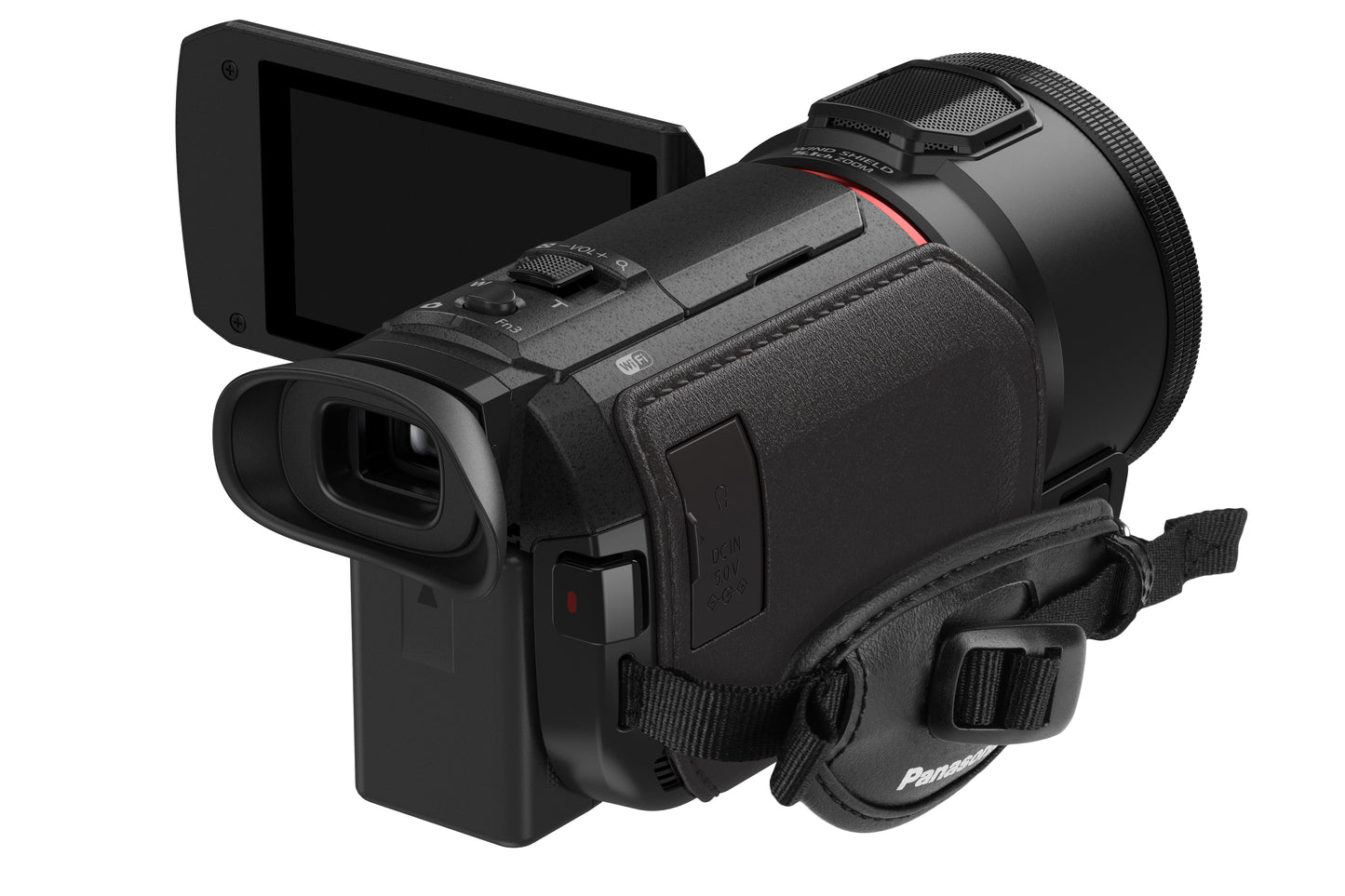 Panasonic HC-VXF1 4K Camcorder with 24x Optical Zoom, 3" LCD, WiFi & SD/SDHC/SDXC Compatibility - Black