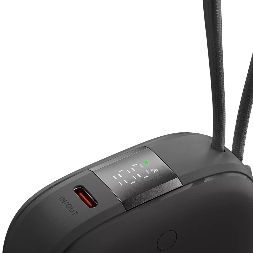 Veger MagCore 10,000mAh PD Wireless Charging Powerbank for Apple iPhone, Watch & AirPods - Black