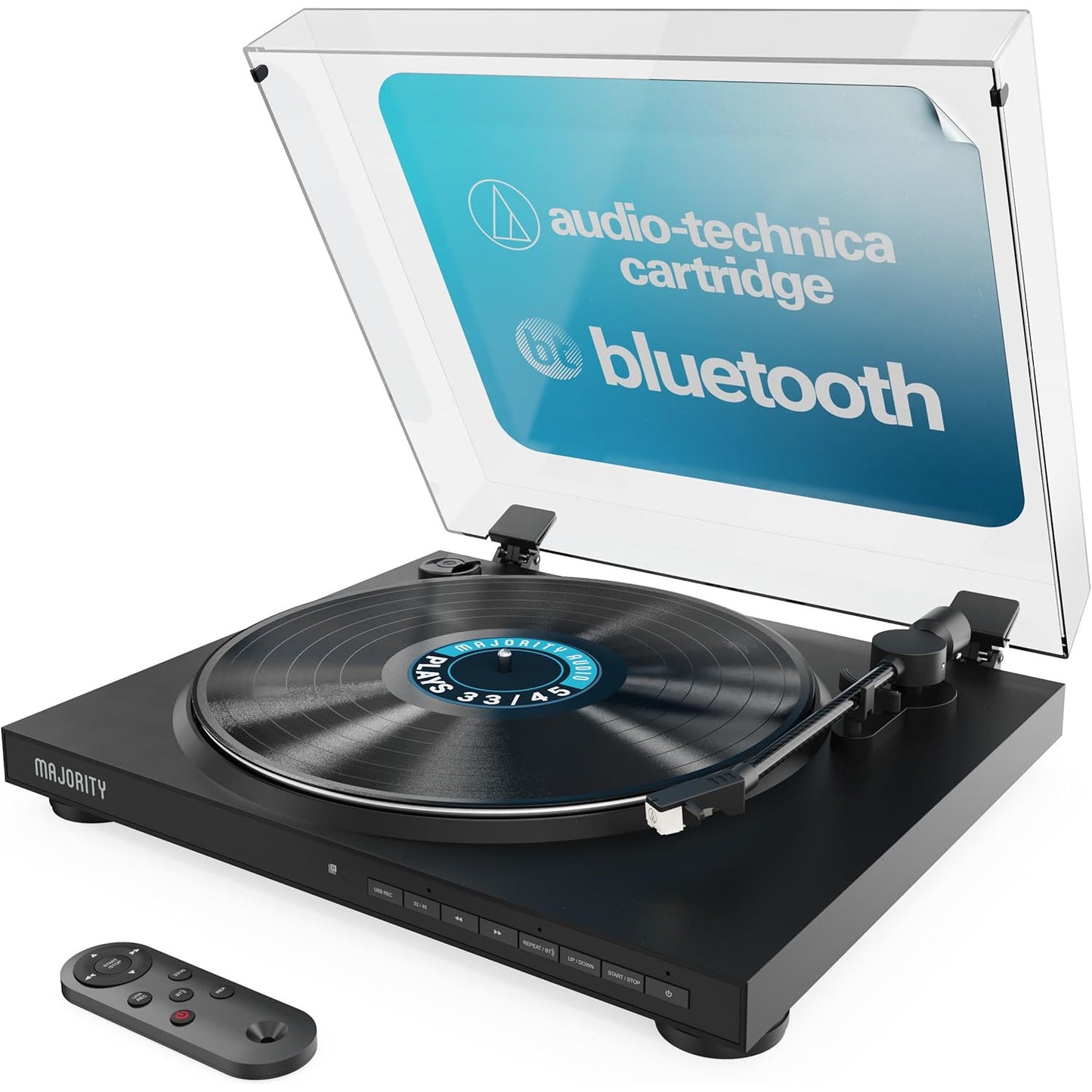 Majority Auto Automatic Bluetooth Turntable