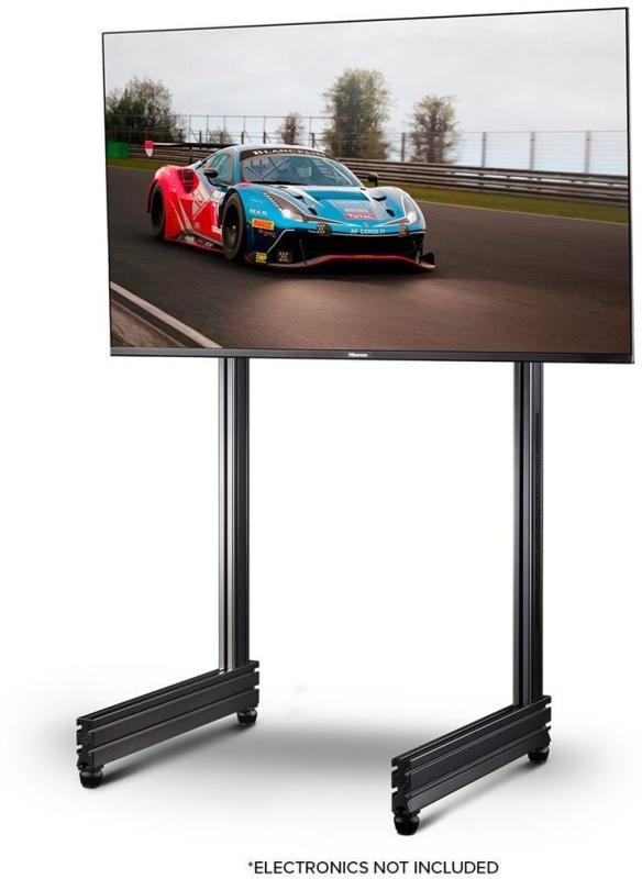 Next Level Racing Elite Freestanding Single Monitor Stand - Carbon Grey - maplin.co.uk