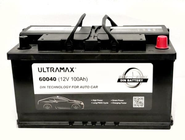 Maplin 12V 100Ah DIN AGM Battery for Caravans/Motorhomes - maplin.co.uk