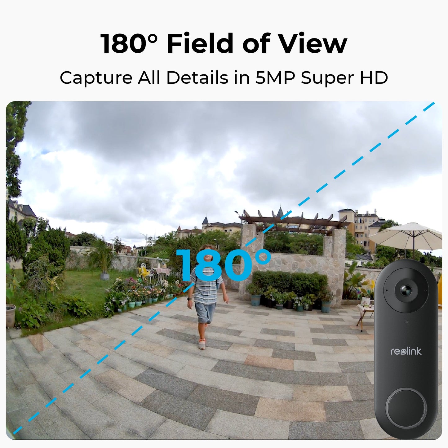 Reolink 2K+ 5MP PoE Video Doorbell & Chime