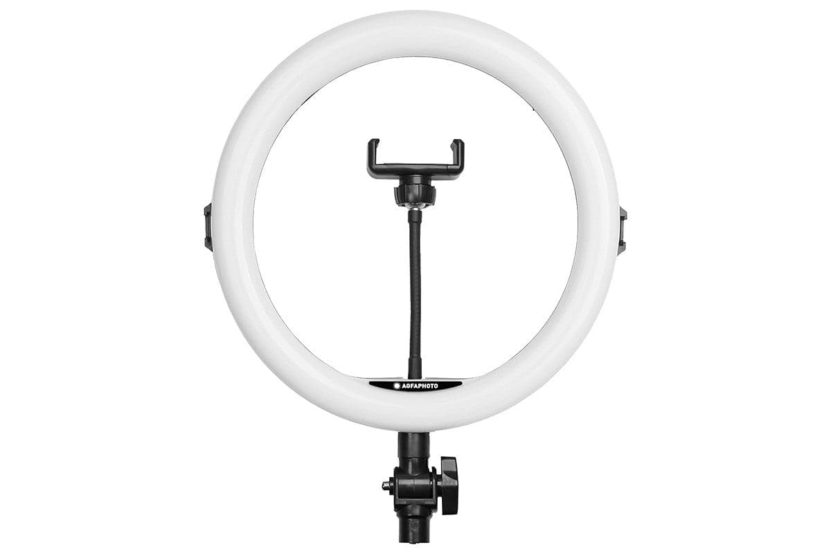 Agfaphoto 11" Bluetooth LED Desktop Ring Light for Smartphones