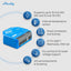 Shelly 1 Gen4 WiFi/Zigbee-Operated Smart Switch with Dry Contacts (1 channel, 16A)