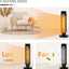 Maplin 42° Oscillation Indoor Ceramic Tower Space Heater with Remote Control & Timer - Black - maplin.co.uk