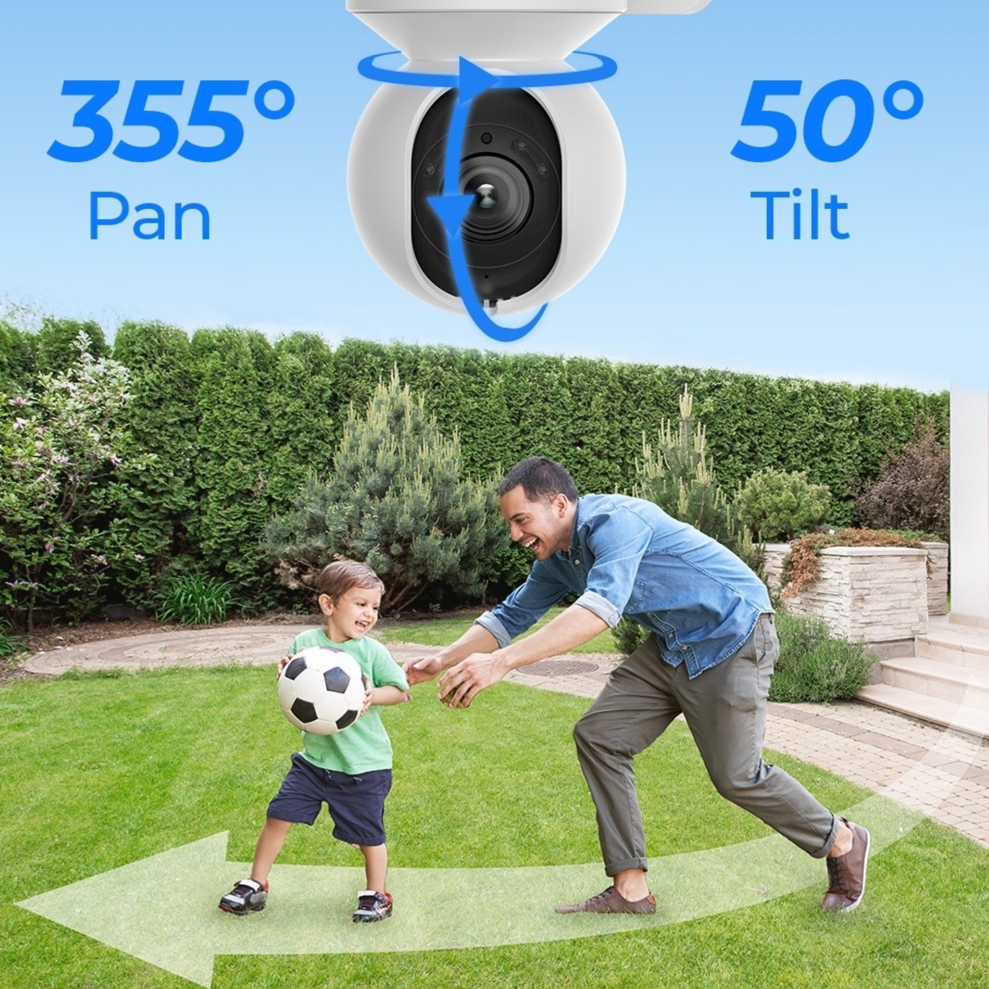 Reolink 4K 8MP Outdoor PTZ Auto-Tracking E1 Series PoE Security Camera