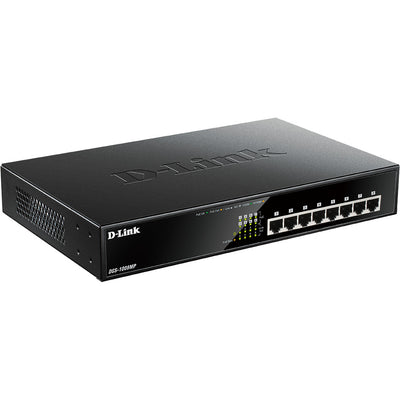 D-Link 8-Port Desktop Gigabit PoE+ Switch