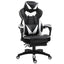 Maplin Plus Ergonomic Racing Adjustable Reclining Gaming Office Chair with Headrest, Lumbar Support & Retractable Footrest - maplin.co.uk