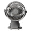Oxycool 9cm Clip-On Desk & Tilt Fan