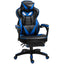Maplin Plus Ergonomic Racing Adjustable Reclining Gaming Office Chair with Headrest, Lumbar Support & Retractable Footrest - maplin.co.uk