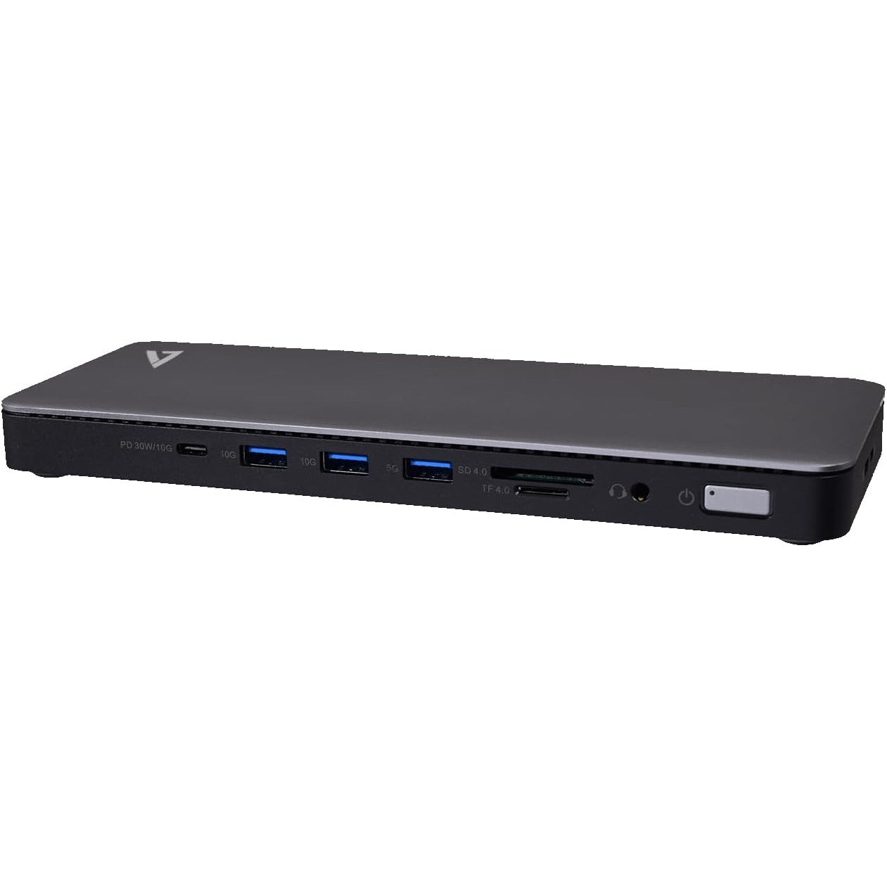 V7 Thunderbolt 4 Triple Alt Mode Display Docking Station with 96W Power Delivery