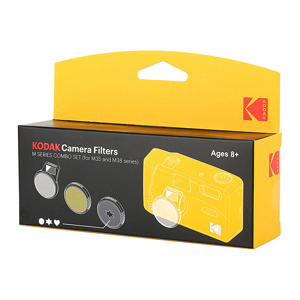 Kodak Camera 3x Filter Set for M35 and M38 Film Camera