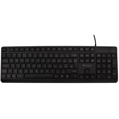 V7 Full-Size USB Wired Keyboard