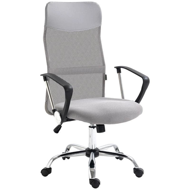 ProperAV Extra Ergonomic Mesh Tilting Height Adjustable Office Chair - maplin.co.uk