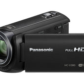 Panasonic HC-V380 Full HD Video Camcorder with 50x Optical Zoom, 3