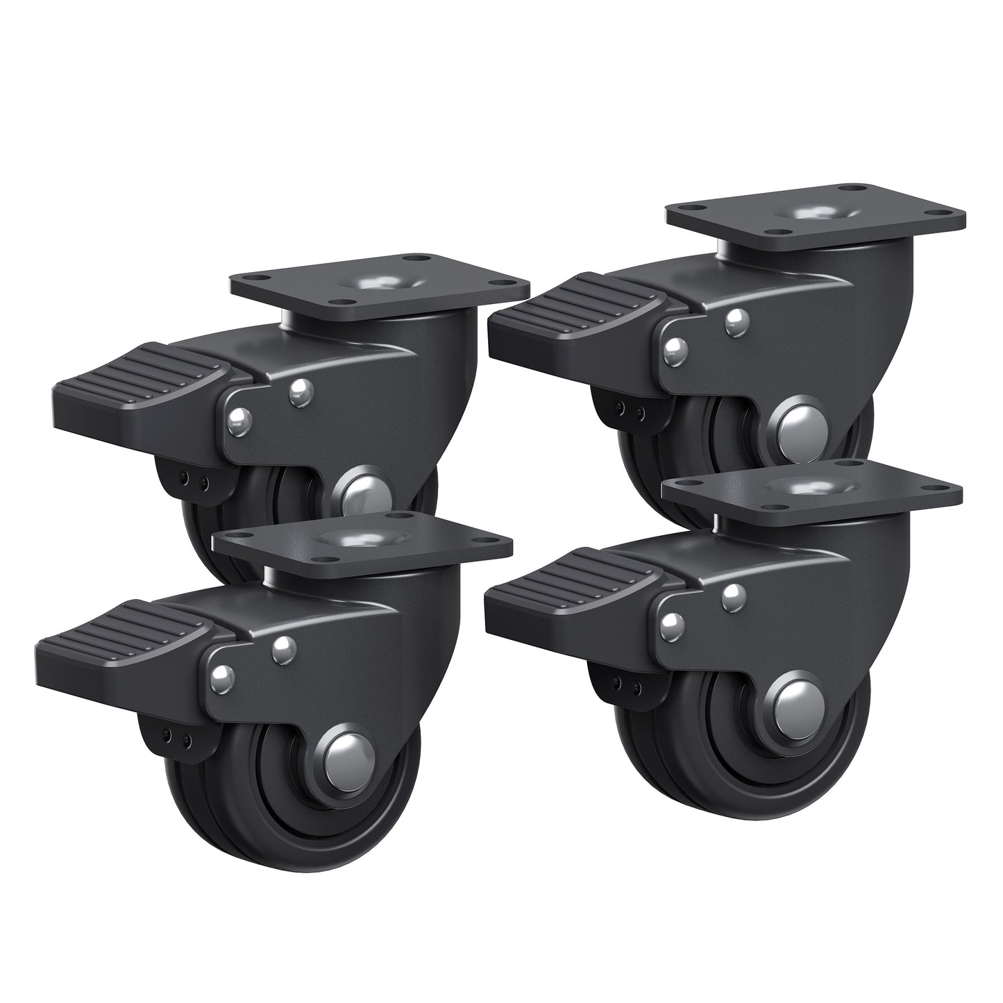 Jackery SolarVault 3 Caster Wheels - 4x Wheels for 1 Base