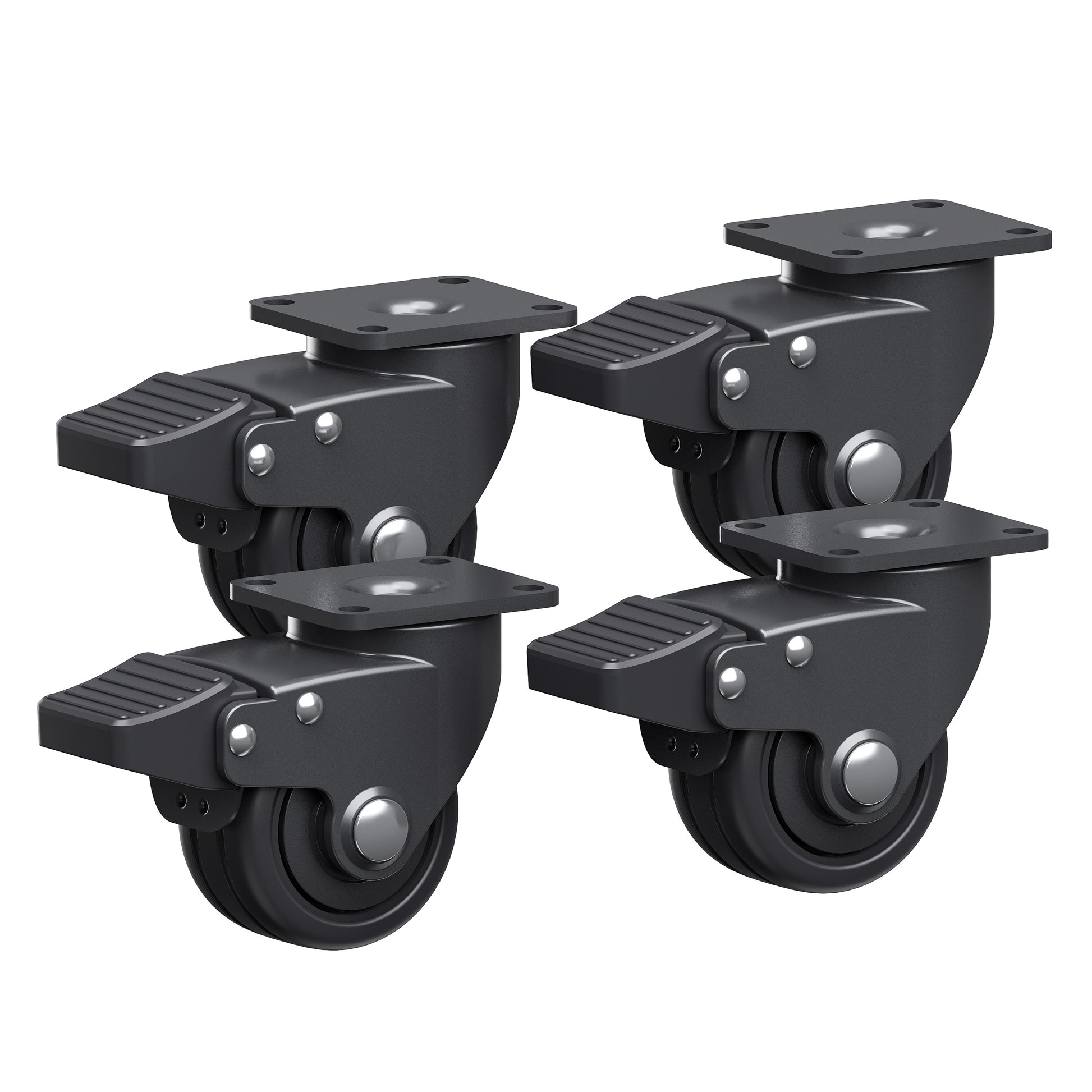 Jackery SolarVault 3 Caster Wheels - 4x Wheels for 1 Base