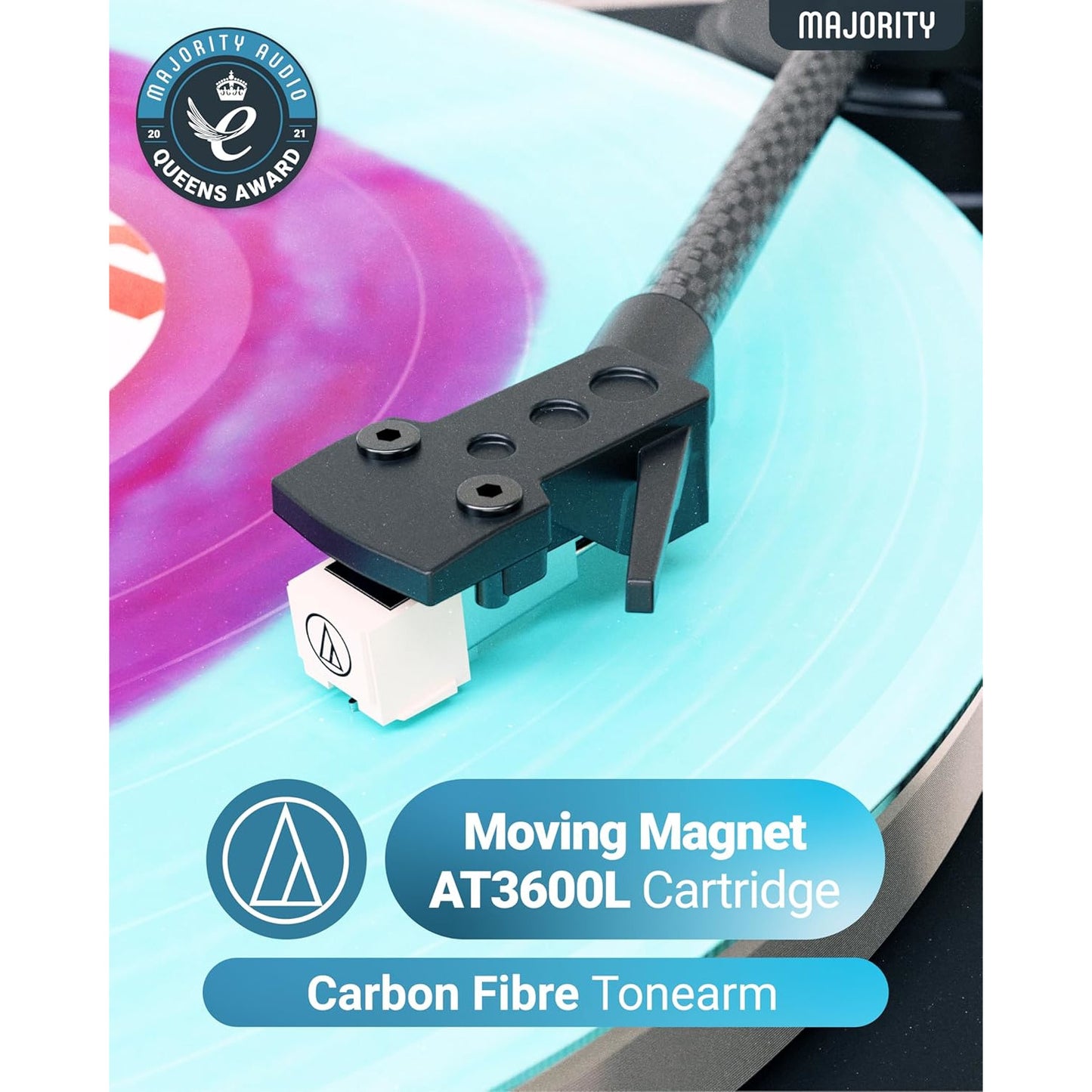 Majority Stylo Bluetooth Turntable