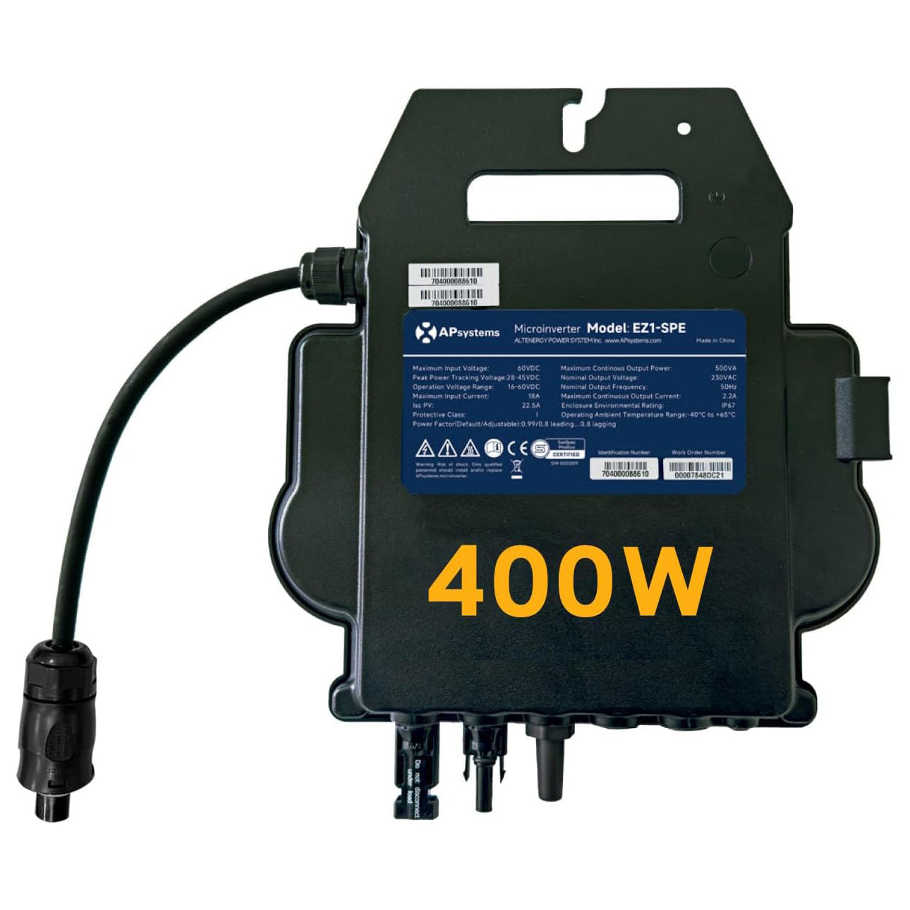 APsystems EZ1-M-SPE Microinverter 500VA Single Phase
