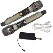 QTX J-MIC Dual UHF Handheld System