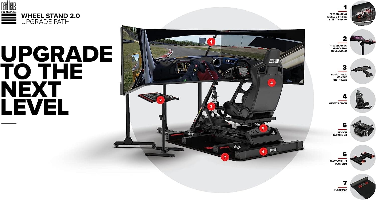 Next Level Racing Wheel Stand 2.0 - maplin.co.uk