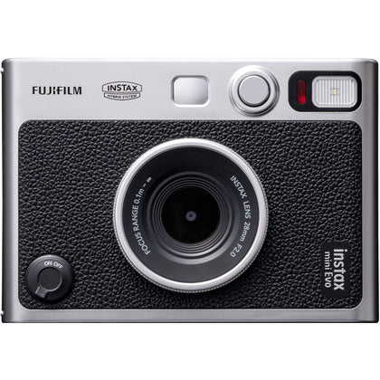 Fujifilm Instax Mini Evo Hybrid Instant Camera - Black Camera Only