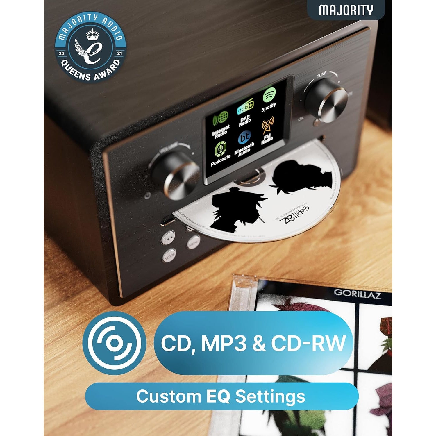 Majority Homerton Internet Radio Hi-Fi System