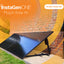 Instagen 2x 435W Solar Panel Kit with Mounting Kit